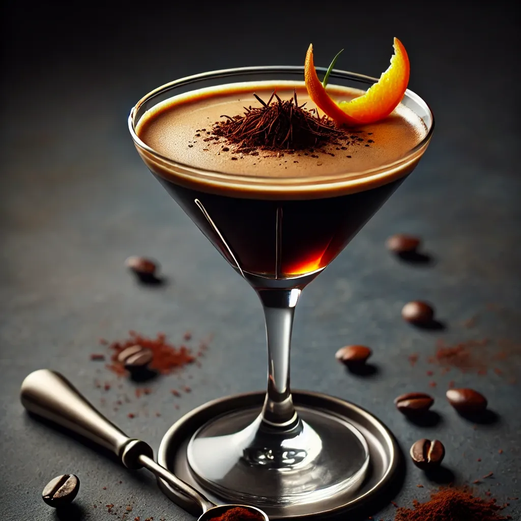 Chocolate Orange Espresso Martini | Aurelia Valencourt